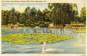 Gypsy Hill Park, Staunton, Virginia - Post Card