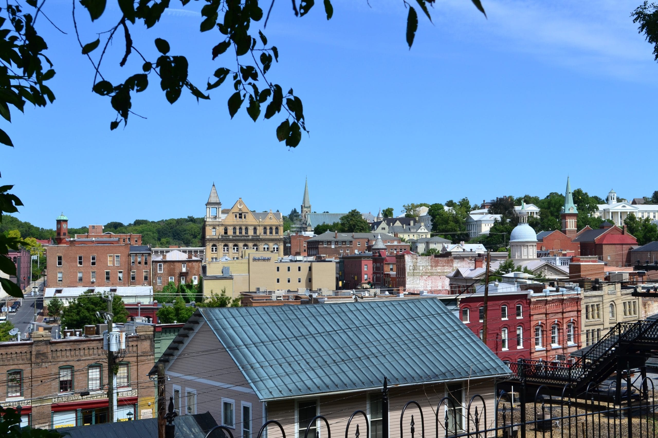 Staunton, Virginia skyline