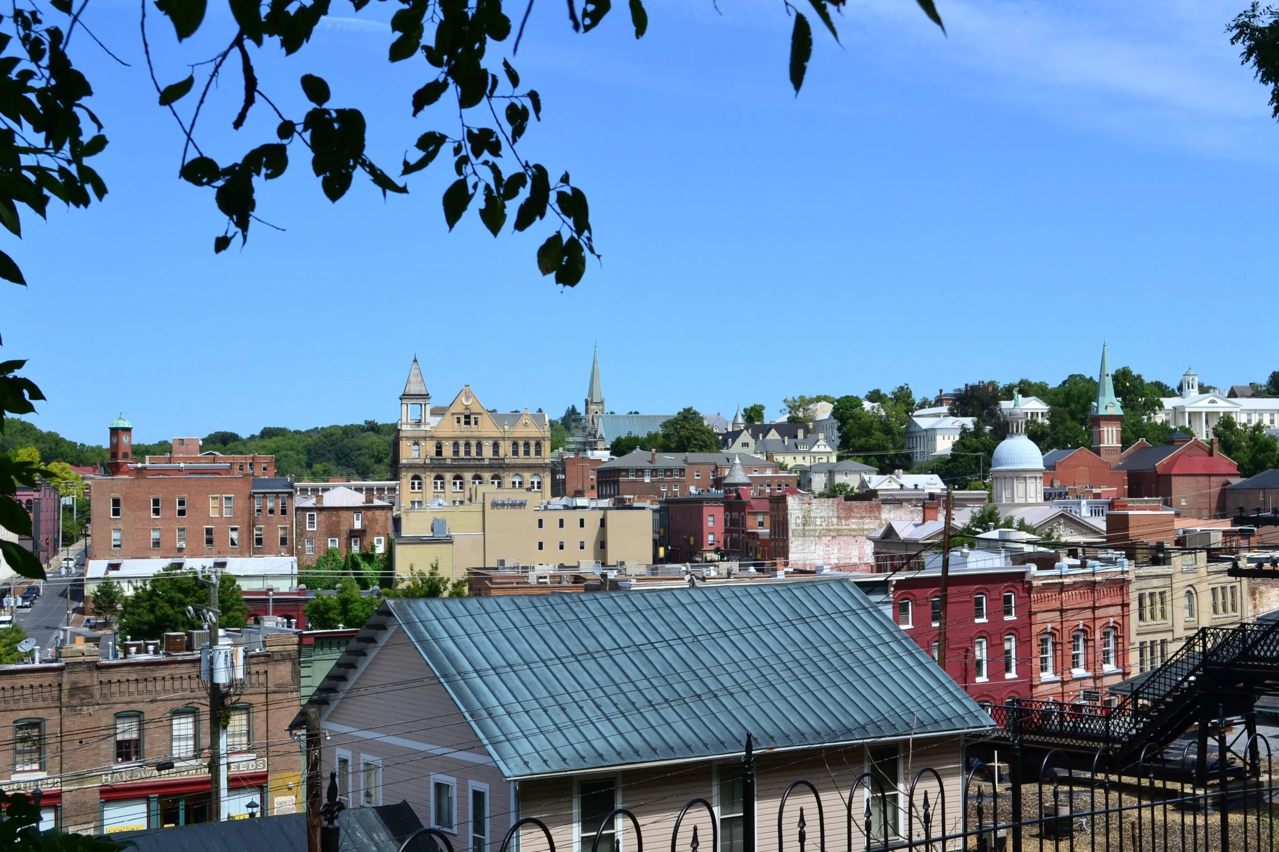 Staunton, Virginia skyline