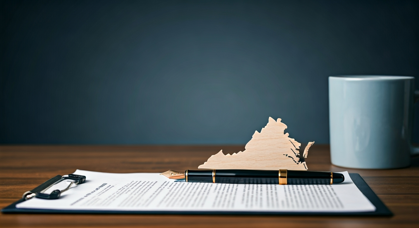 An ink pen lies on the paper on which the will is printed.