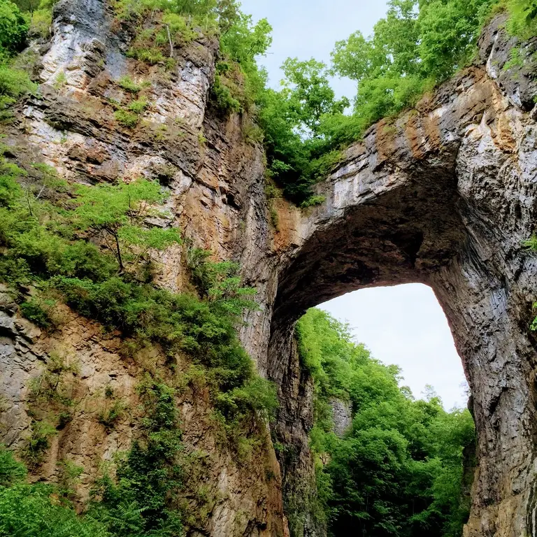 Natural Bridge in Rockbridge County, Virginia