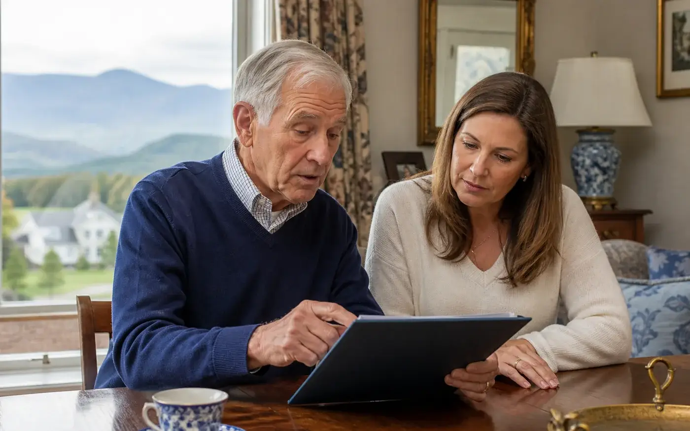 Family reviewing how a Virginia deed may affect probate and Medicaid planning.
